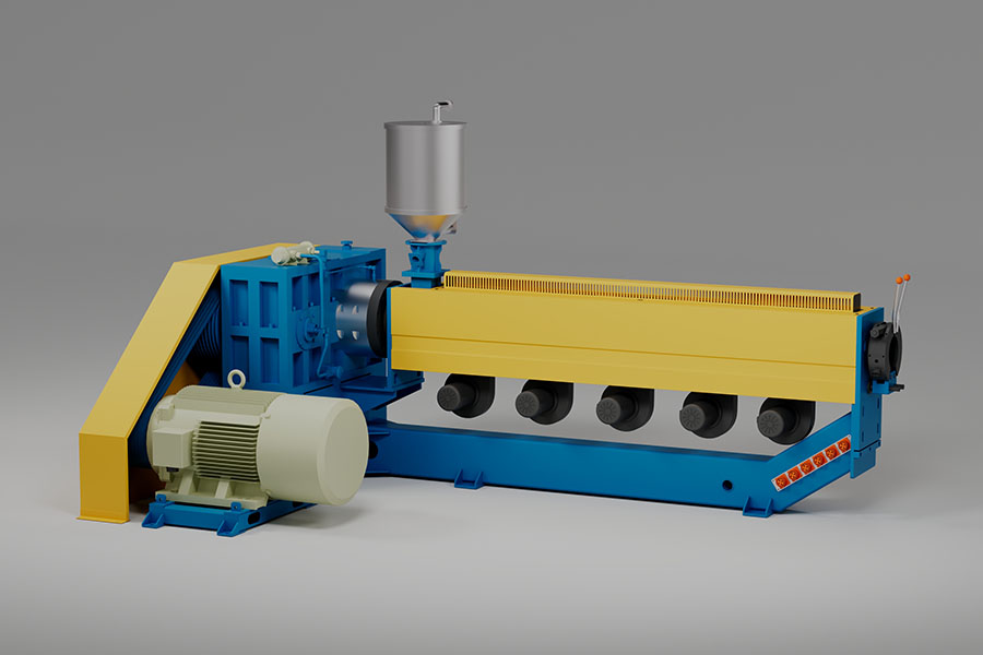 Líneas de extrusión de plástico de alto rendimiento GJS