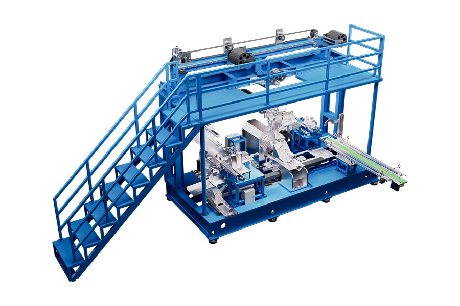 Máquina enrolladora automática HT350