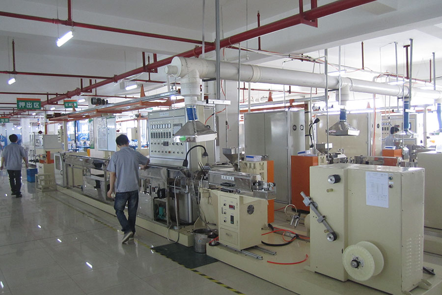 Líneas de extrusión de plástico fluorado (teflón)