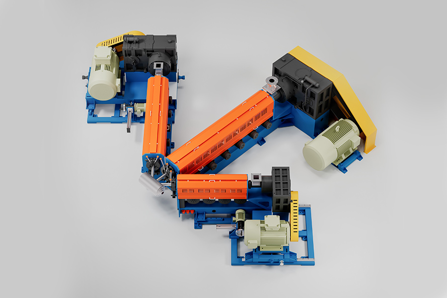 65+120+80 Líneas de coextrusión de triple capa de Sioplas
